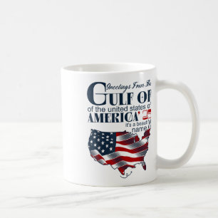 Retro Gulf Of Usa America Funny Gulf Of Mexico Jul Coffee Mug