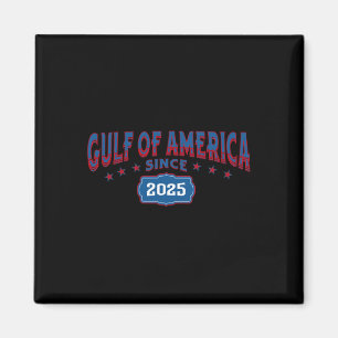 Retro Gulf Of Usa America Since 2025 Us Flag Gulf Magnet