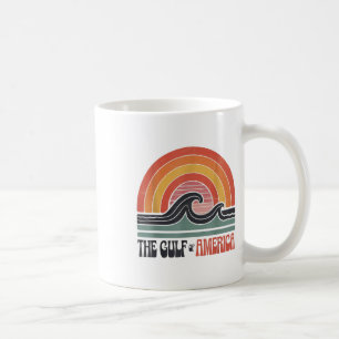 Retro Gulf Of Usa America The Gulf Of Mexico Or Am Coffee Mug