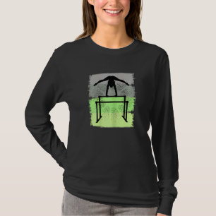 Retro Gymnastics Girls Motivational Birthday Acrob T-Shirt