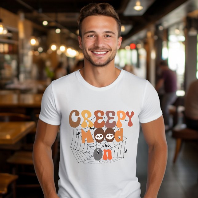 Retro Halloween | Creepy Mood On T-Shirt (Creator Uploaded)