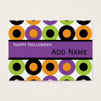 Retro Halloween Gift Tags