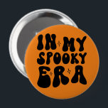 Retro Halloween In My Spooky Era Vintage Fall  4 Inch Round Button<br><div class="desc">Retro Halloween In My Spooky Era Vintage Fall</div>
