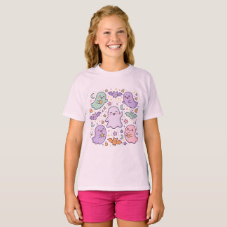 Retro Halloween Kids T-Shirt , Rose Spooky