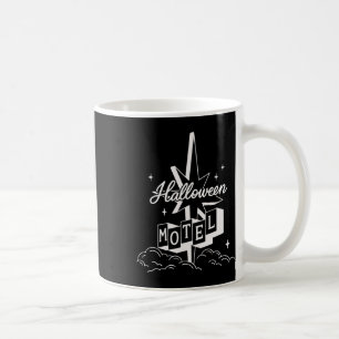 Retro Halloween Motel Shirt Creepy Vintage Haunted Coffee Mug
