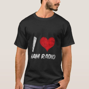 Retro Ham Radio And Amateur Radio  Vintage Design T-Shirt