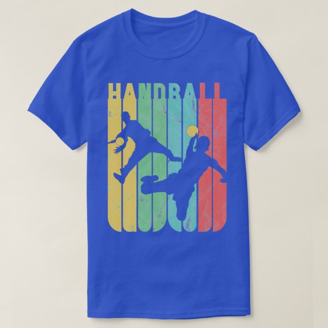 Retro Handball 1 T-Shirt (Design Front)