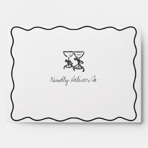 Retro Handwritten Whimsical Envelope