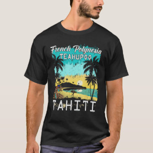 Retro  Hang Ten California Surfing Crew T-Shirt