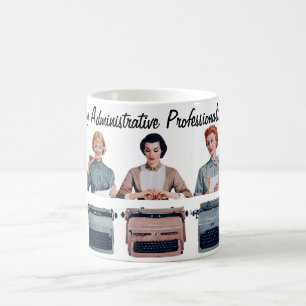 Retro Happy Administrative Professionals Day Coffee Mug