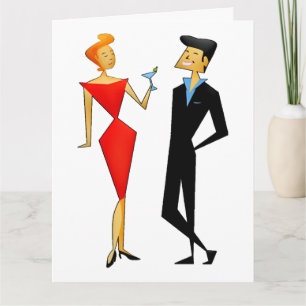 RETRO HAPPY BIRTHDAY HUSBAND WIFE CARDS