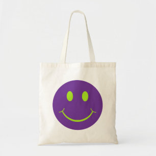 Retro Happy Face Tote Bag