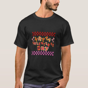 Retro Happy Valentine’s Day Heart T-Shirt