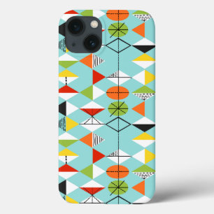 Retro Harlequin Pattern iPhone 6/6S Case