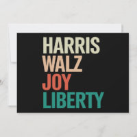 Retro Harris Waltz 2024 Harris Walz Joy Liberty