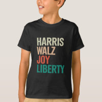Retro Harris Waltz 2024 Harris Walz Joy Liberty