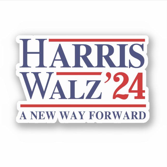 Retro Harris Walz '24 - New way forward (Front)