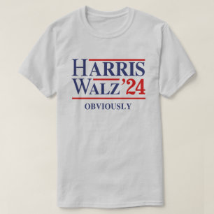 Retro Harris Walz '24 - Obviously T-Shirt