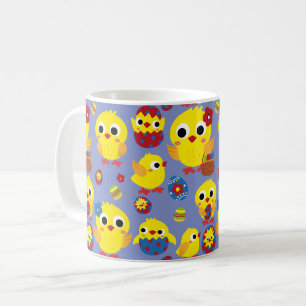 Retro Hatch Easter Eggs Coffee Mug