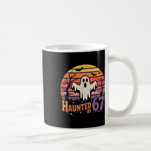 Retro Haunted Meme 67 Six Seven 6 7  Coffee Mug (Right)