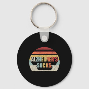Retro Heimerheimers Dementia Heimerheimer Disease Keychain
