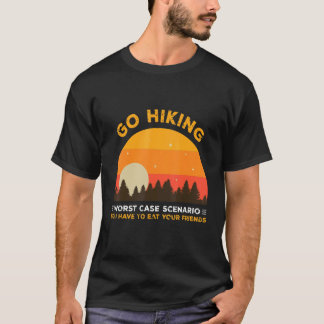 Retro Hiking Explore Nature Have An Adventure Trav T-Shirt