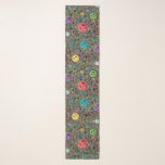 Retro Hippie Colourful Peace Sign 60s Pattern Scarf<br><div class="desc">A groovy pattern of circles and squares reminiscent of the 1960’s.</div>