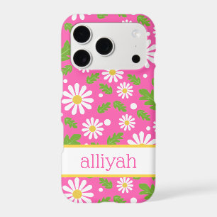 Retro Hippie Flowers Daisy Pattern