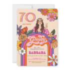 Retro Hippie Girl 70's 60's Groovy Birthday Party 