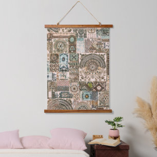 Retro Hippie: Mandala Dreams Hanging Tapestry