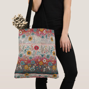 Retro Hippie: Patchwork Garden Tote