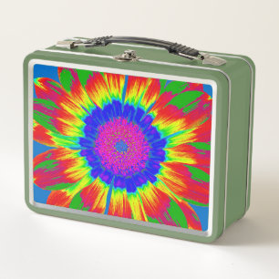 RETRO HIPPIE TIE DYE LUNCHBOX
