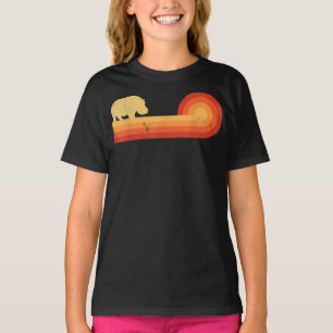 Retro Hippopotamus 60s 70s Hippo T-Shirt