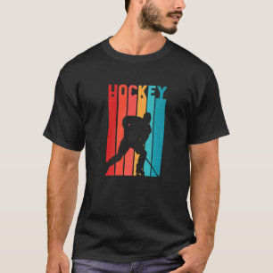 Retro Hockey Men Boys Kids Vintage Ice Hockey T-Shirt
