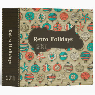 Retro Holidays [2 inch Binder] Binder