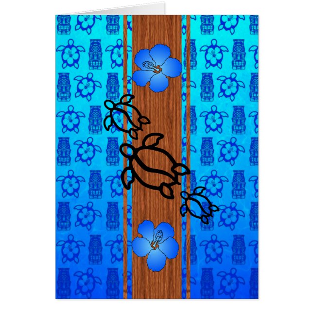 Retro Honu Surfboard (Front)