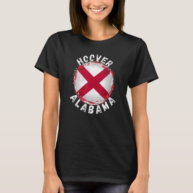 Retro Hoover Alabama Apparel T-Shirt (Front)
