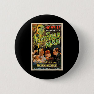 Retro Horror Movie S Monsters Halloween 2 Inch Round Button