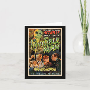 Retro Horror Movie S Monsters Halloween Card