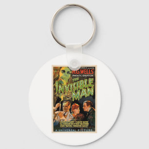 Retro Horror Movie S Monsters Halloween Keychain