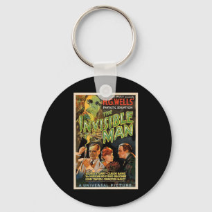 Retro Horror Movie S Monsters Halloween  Keychain