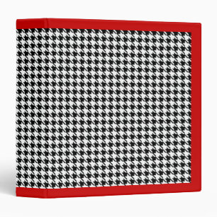 Retro Houndstooth Teacher's Binder Folder