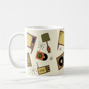 Retro household designs coffee mug