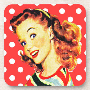 Retro Housewife Coaster
