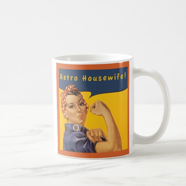 Retro Housewife! Coffee Mug (Right)