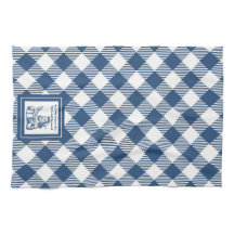 Retro Housewife Funny Plaid Kitchen Towel