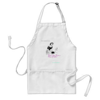 Retro Housewife Says: Won't You Have a Piece of Ca Standard Apron