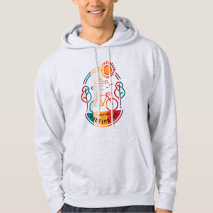 Retro Huntington Bike Trail Hoodie