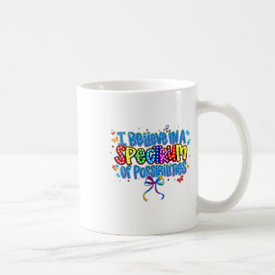 Retro I Believe In A Spectrum Of Possibilities Aut Coffee Mug