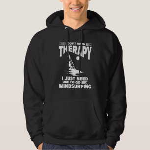 Retro I Don't Need Therapy I Just Need To Go Winds Hoodie